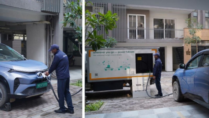 TATA Motorsची नवी सर्व्हिस! घरबसल्या तुमची इलेक्ट्रिक कार होणार ‘फास्ट चार्ज’