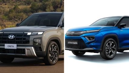 Hyundai Creta की Toyota Hyryder, 50 हजार रुपये पगार असणाऱ्या व्यक्तीसाठी कोणती कार बेस्ट?