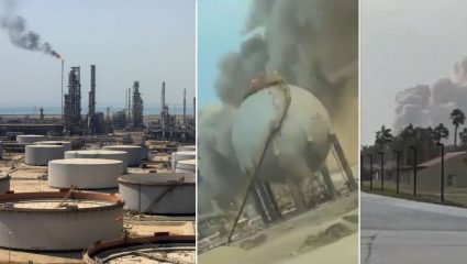 Saudi Aramco: जगाची ‘ऑईल बॅंक’ धुराच्या गर्तेत! इराणने सौदीच्या सर्वात मोठ्या रिफायनरीला केलं भस्मसात; जागतिक बाजाराला फटका