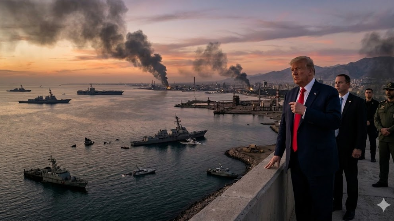 US Iran War : इराणी नौदल उद्ध्वस्त, क्षेपणास्त्रेही संपुष्टात; तेहरानमध्ये सत्तापालट की आत्मसमर्पण? ट्रम्प यांचे पुढचे पाऊल काय?