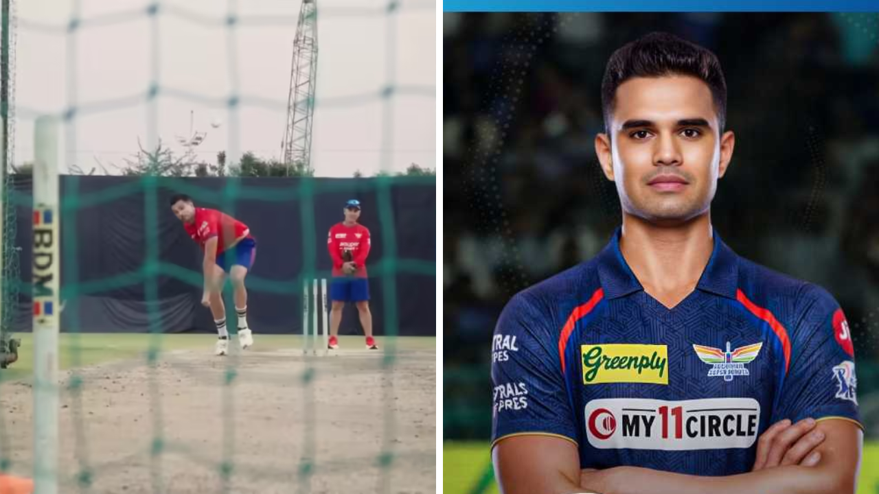 Jasprit Bumrah सारखा परफेक्ट कीलर यॉर्कर, नेट प्राक्टिसमध्ये Arjun Tendulkar चा जलवा, IPL पूर्वी खतरनाक फॉर्म!