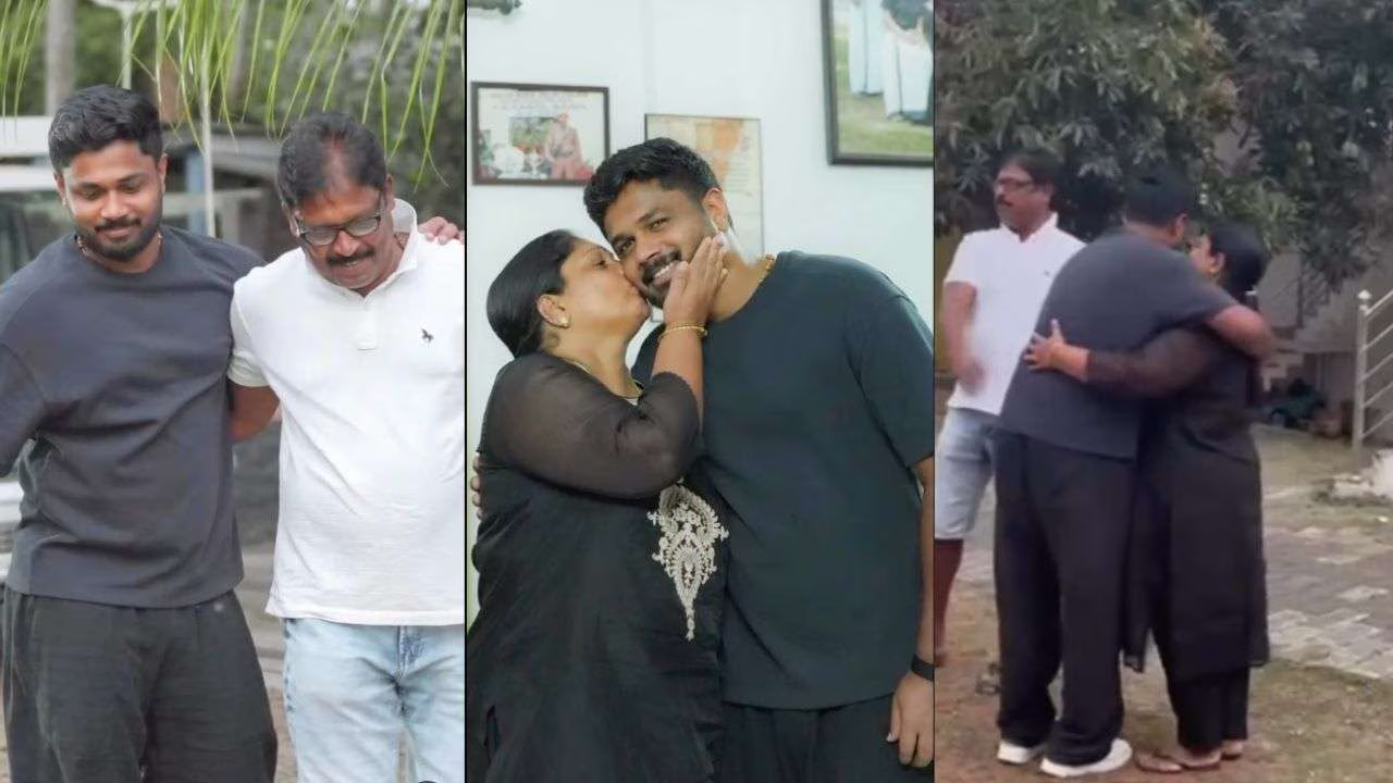 हाफ पँट, पायात स्लीपर्स; Sanju Samsonच्या वडिलांचा ‘हा’ साधेपणा जिंकतोय सर्वांची मनं, Video Viral