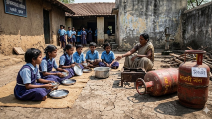 Nashik News : हजारो विद्यार्थ्यांवर उपासमारीची वेळ, जिल्ह्यातील वसतिगृह आश्रमशाळांना भासतेय व्यावसायिक सिलिंडरची भ्रांत