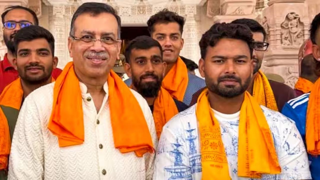 IPL 2026: IPL पूर्वी अयोध्येला पोहोचली लखनौ सुपर जायंट्स, भगवान श्रीरामाच्या चरणी झाले नतमस्तक