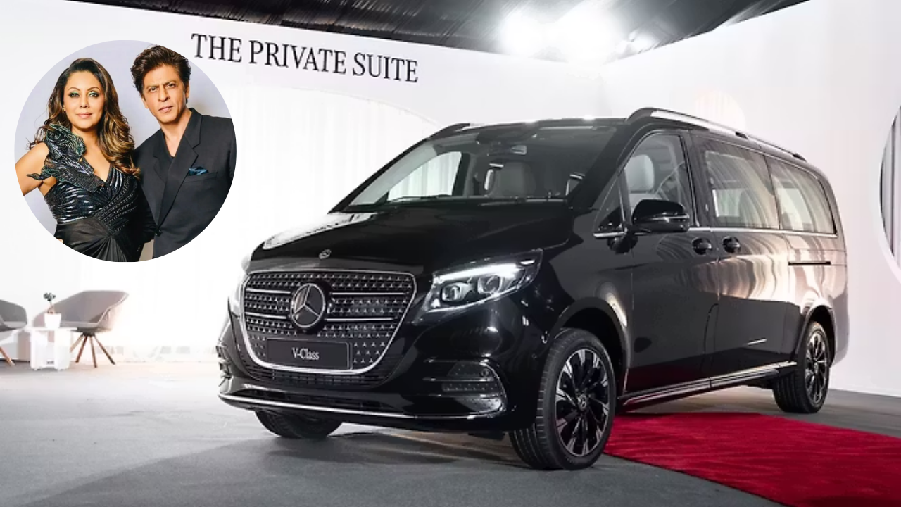 King Khan ने आपल्या ‘क्वीन’ साठी खरेदी केली Mercedes ची नवी आलिशान वॅन, फिचर्स पाहून तुम्हीही पडाल प्रेमात