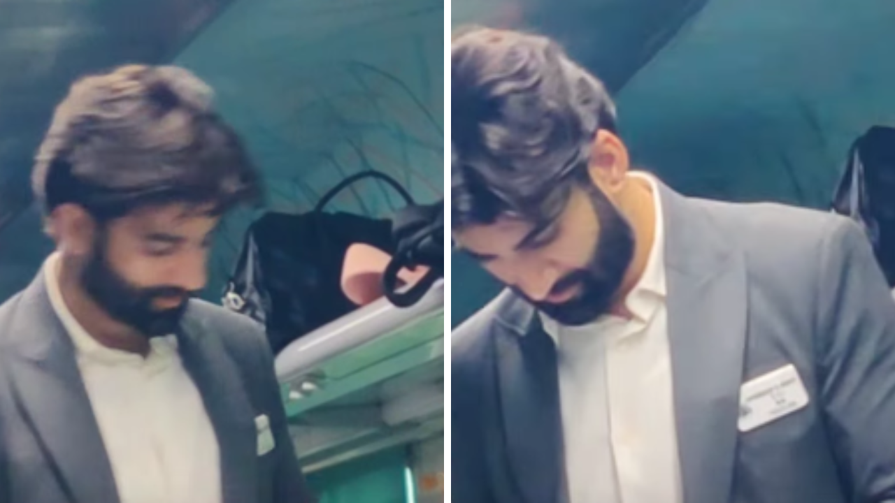 ‘Hayeeee असा TTE असेल तर…’, शताब्दी एक्स्प्रेसच्या TC ला पाहून मुलगी झाली फिदा, चोरून काढला व्हिडिओ, Video Viral