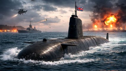 Middle East War : युद्ध पेटलं! डिएगो गार्सियावर हल्ल्यानंतर ब्रिटन आक्रमक; अरब सागरात धाडली घातक अणु पाणबुडी, इराणचा करणार गेम?