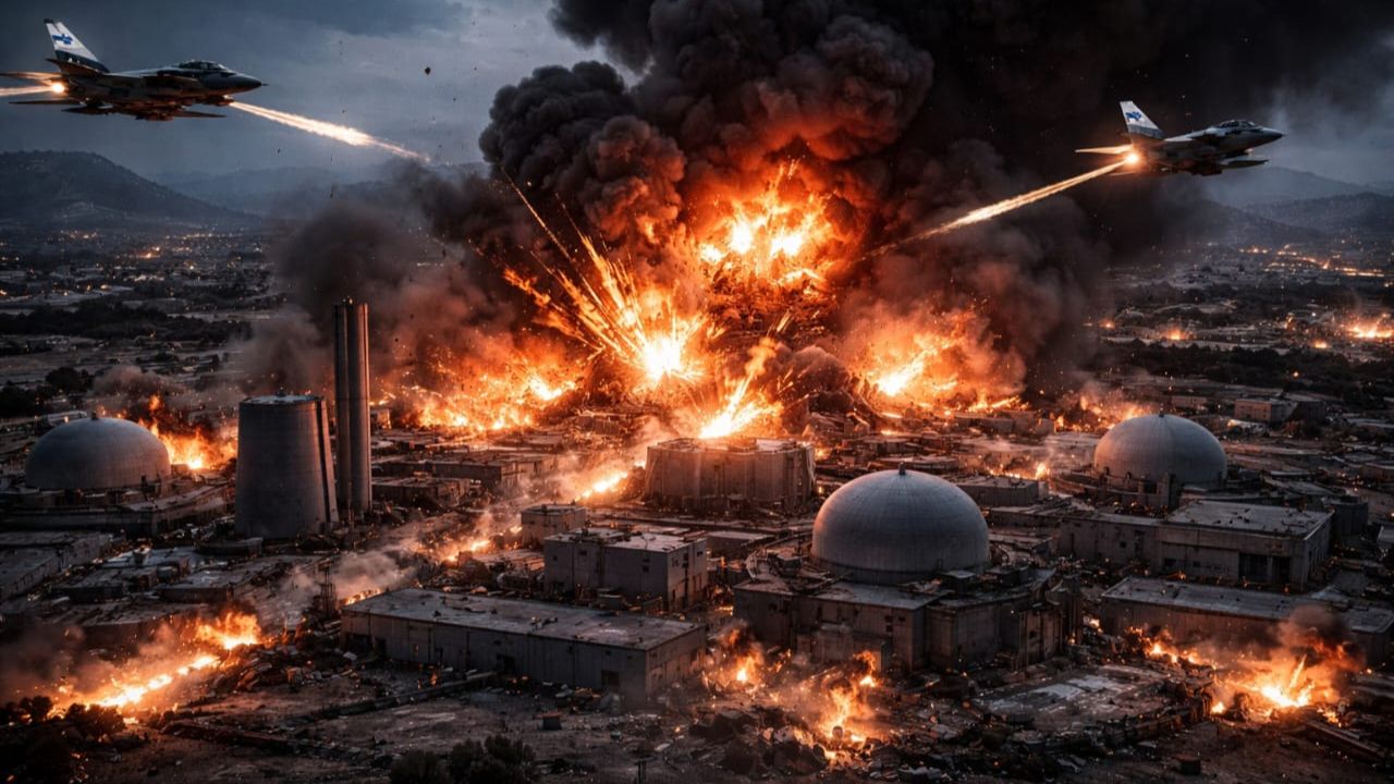 Middle East War : जगाचा श्वास रोखला! इराणचा नतान्झ अणू प्रकल्प बेचिराख? इस्रायल-अमेरिकेचा भीषण प्रहार
