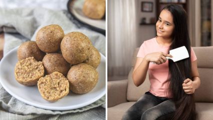 केसांचे सौंदर्य दीर्घकाळ टिकवून ठेवण्यासाठी नियमित खा ‘हा’ पौष्टिक लाडू, महिनाभरात होतील गुडघ्यापर्यंत लांबलचक केस