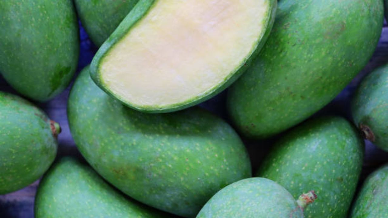 पिकलेल्या आंब्याच्या तुलनेमध्ये कच्च्या कैरीमध्ये कमी प्रमाणात कॅलरीज आणि साखर असते. त्यामुळे मीठ मसाला टाकून बनवलेली कैरी तुम्ही खाऊ शकता. 