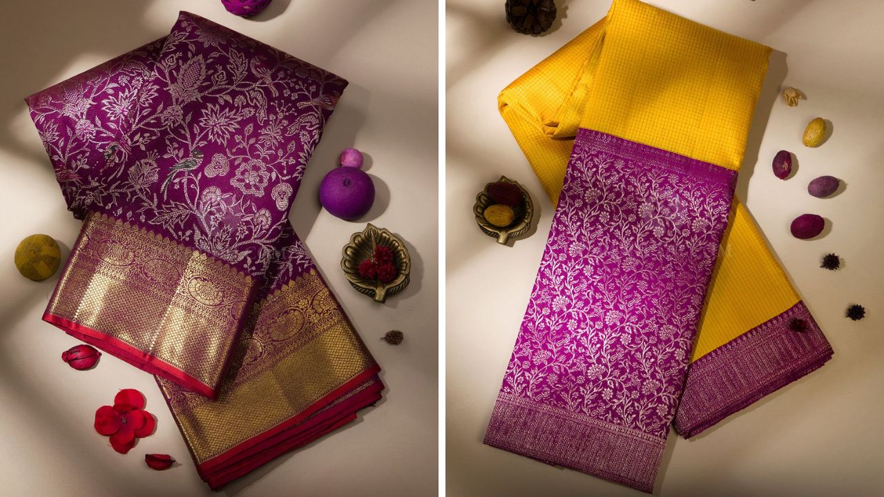 तामिळनाडूच्या कांजीवरम साडीला ३०० वर्षांहून जास्त मोठा इतिहास लाभला आहे. मलबेरी सिल्क आणि शुद्ध जरीकामासाठी  कांजीवरम सिल्क प्रसिद्ध आहे. 