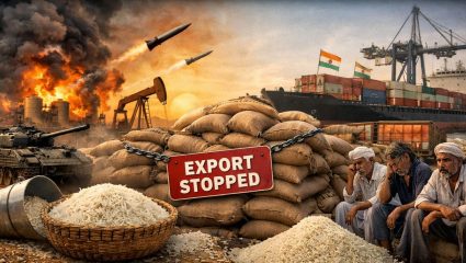 आखाती युद्धामुळे तांदूळ व्यवसायाला फटका! गडचिरोलीतील तांदूळ निर्यात ठप्प; परदेशातून मागणीला ‘ब्रेक’