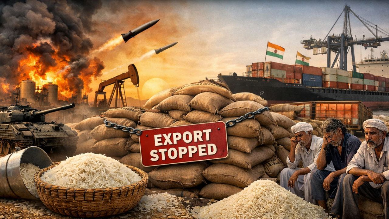 आखाती युद्धामुळे तांदूळ व्यवसायाला फटका! गडचिरोलीतील तांदूळ निर्यात ठप्प; परदेशातून मागणीला ‘ब्रेक’