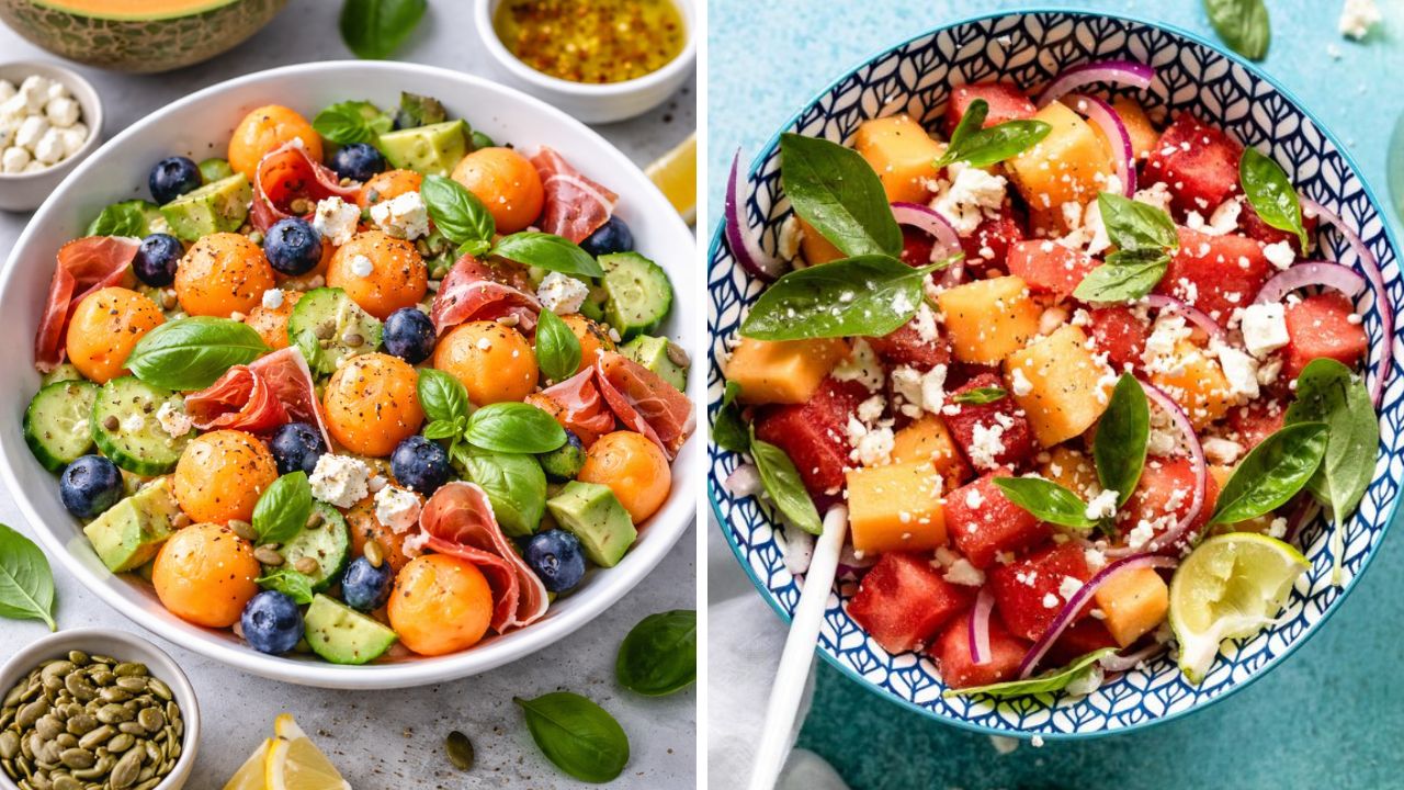 Muscmelon Salad Recipe: ५ मिनिटांमध्ये झटपट बनवा ‘मस्कमेलन सॅलड’, कडाक्याच्या उन्हाळ्यात पोटाला मिळेल थंडावा