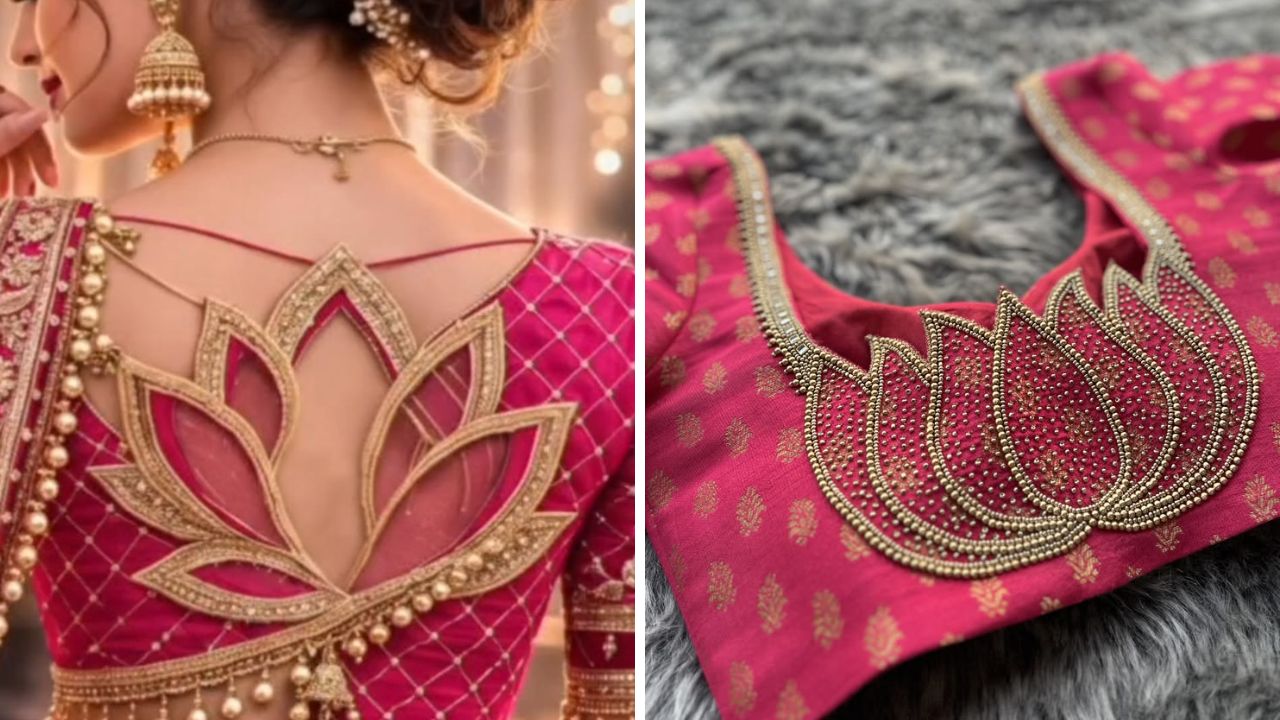 बाजारात ब्लाऊजला लावण्यासाठी वेगवेगळ्या डिझाईनचे पॅच सहज उपलब्ध होतात. हे पॅच ब्लाऊजच्या गळ्याला किंवा हातांना लावून शिलाई केल्यास अतिशय सुंदर दिसतील. 