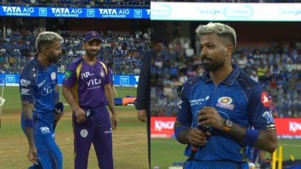 MI vs KKR : पुन्हा एकदा Mumbai Indians मॅच फिक्सिंगच्या जाळ्यात! Toss च्या वेळी का फिरवला कॅमेरा? सोशल मिडियावर रंगली चर्चा