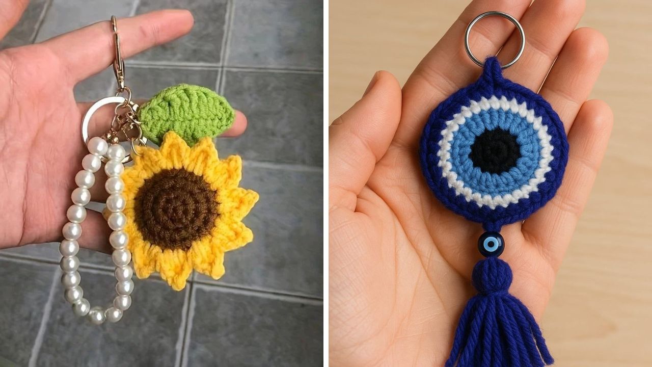 बऱ्याचदा वाढदिवसाला भेटवस्तू काय द्यावी सुचत नाही. अशावेळी तुम्ही क्रोशाच्या धाग्यांपासून तयार केलेले किचन भेटवस्तू म्हणून देऊ शकता. यात रंगीत फुले, एव्हिल आय इत्यादी गोष्टी बनवू शकता. 