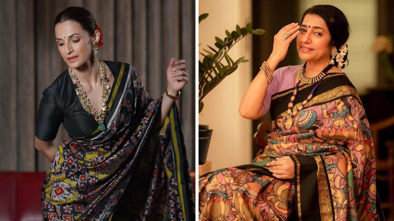 साडी तयार करण्यासाठी लागणारा कापूस म्हशीच्या दुधात आणि पिवळ्या रंगासाठी हळद, लाल रंगासाठी डाळिंबाची साल इत्यादी मध्य भिजवला जातो, ज्यामुळे साडीवर कुठेही रंग पसरत नाही. पण अस्सल  कलामकारी साडीवर हाताने काम केल्यामुळे रंग थोडे पसरलेले  असू शकतात. 