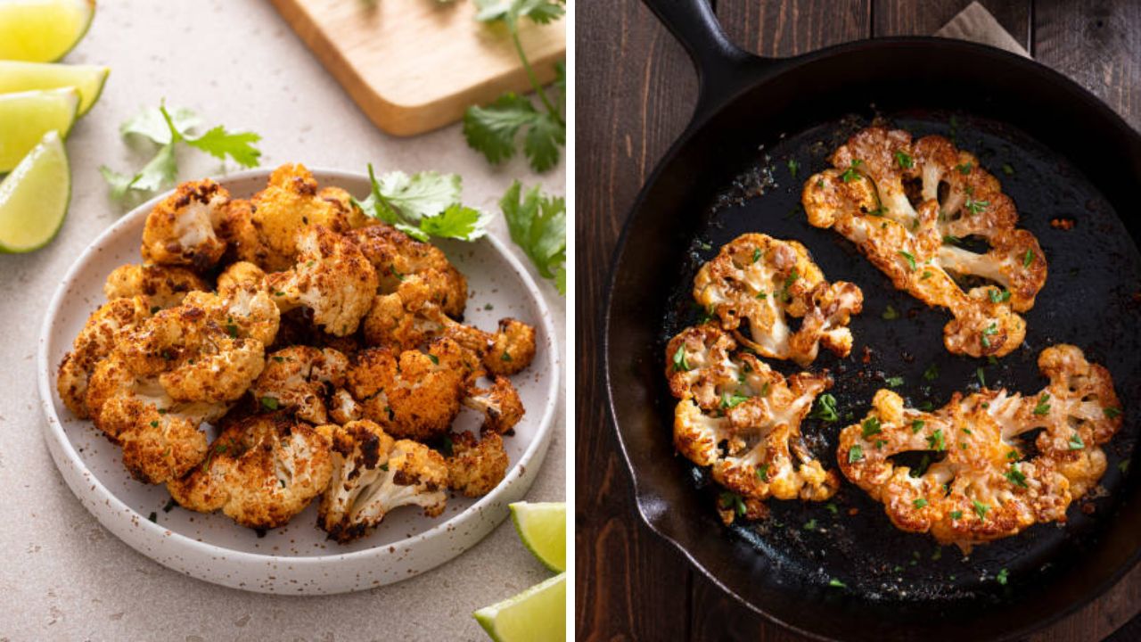 फ्लॉवरच्या भाजीचे नाव ऐकून मुलं नाक मुरडतात? मग झटपट बनवा Roasted Cauliflower, नोट करा रेसिपी