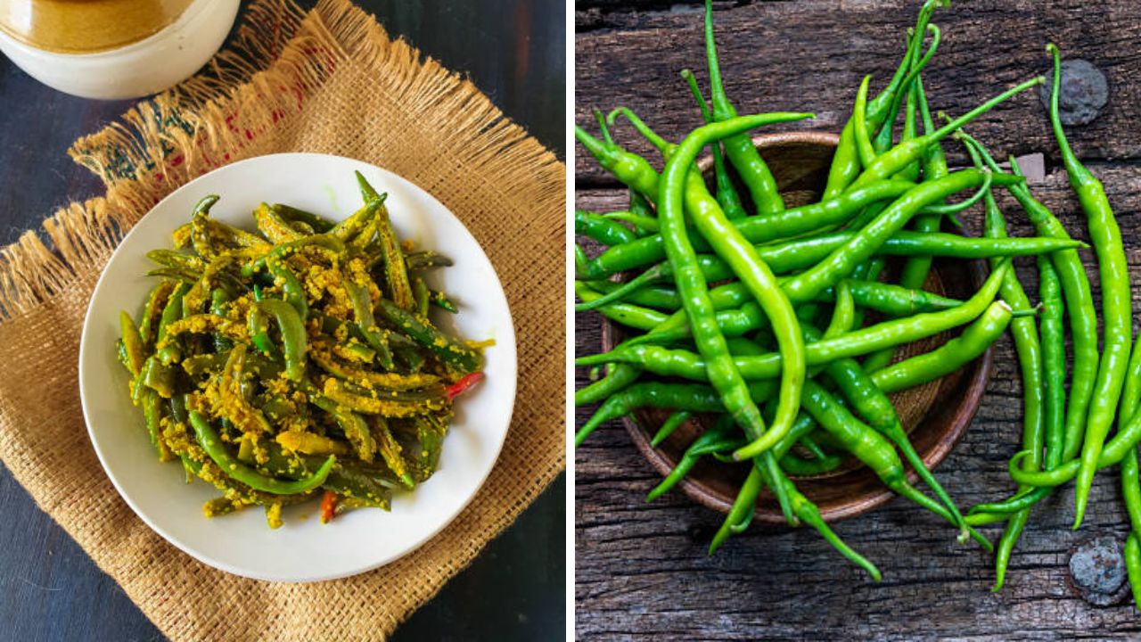 जेवणाची रंगत वाढवणारा टेस्टी पदार्थ! १० मिनिटांमध्ये झटपट बनवा झणझणीत हिरव्या मिरचीचे लोणचं, नोट करा रेसिपी