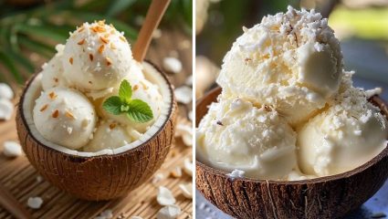 उन्हाळी डेझर्ट! थंडगार पदार्थ खाण्याची इच्छा झाल्यास झटपट बनवा नैसर्गिक गोडवा असलेले शहाळ्याचे आईस्क्रीम