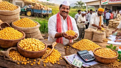 हरभरा-तूरच्या सरकारी खरेदीला आला वेग! अमरावती जिल्ह्यात १५ केंद्रांवर ९ हजार १४५ शेतकऱ्यांची झाली नोंदणी पूर्ण