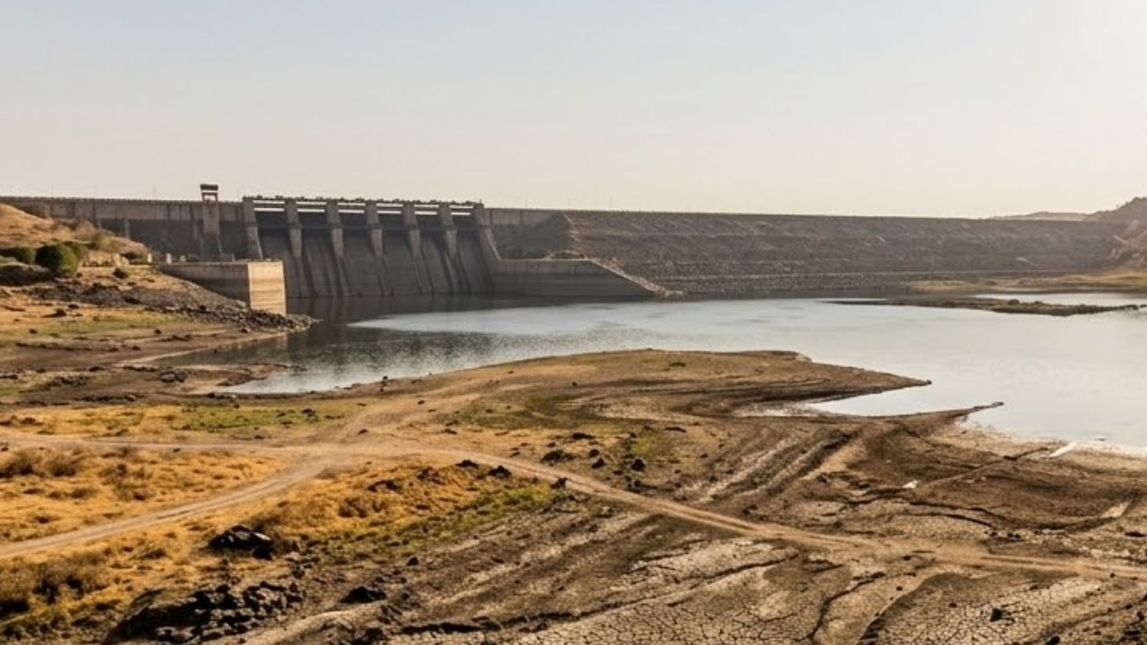 मराठवाड्याची चिंता वाढली! उन्हाच्या तडाख्याने धरणांतील पाणीपातळी घटली; जायकवाडीत ७२% साठा शिल्लक