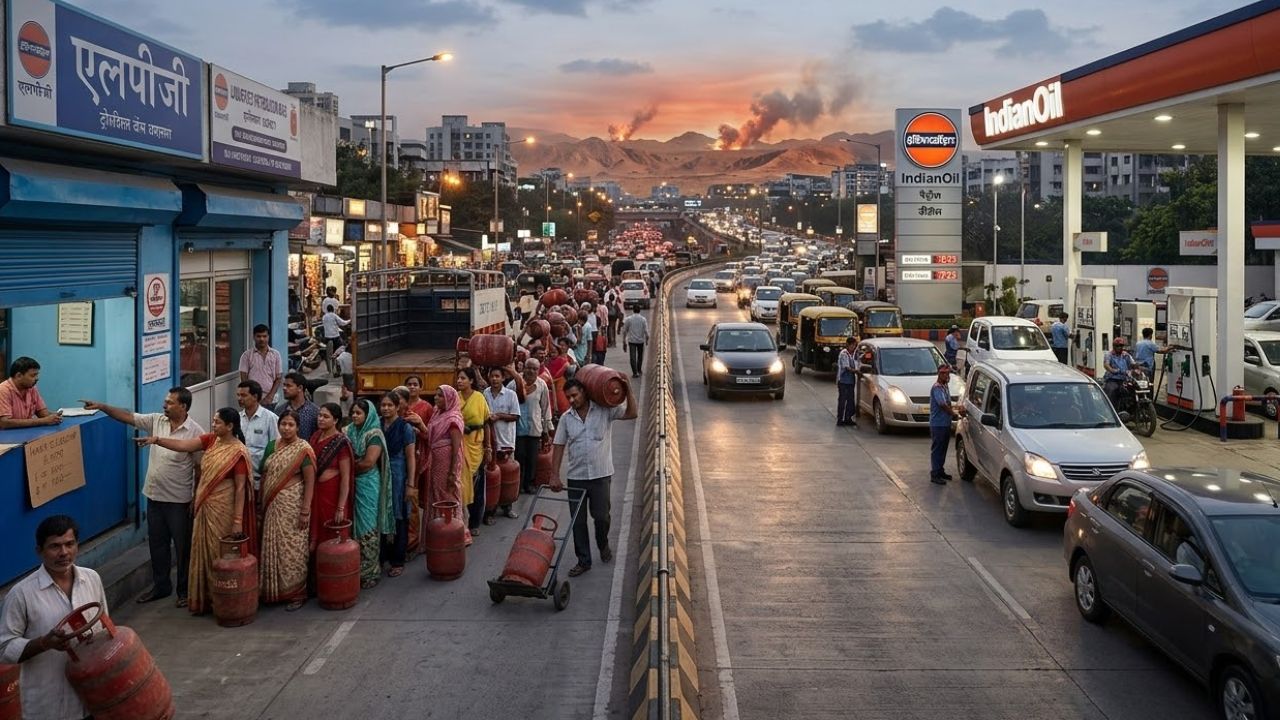 मिडल ईस्टमध्ये युद्ध भडकलंय, मग फक्त ‘LPG’वरच संकट, पेट्रोल-डिझेलवर परिणाम का नाही?