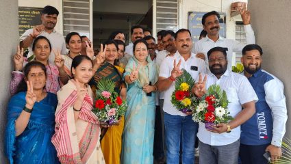 Satara News: दहिवडी नगरपंचायतीत सोनिया गोरेंची राजकीय मुत्सद्देगिरी; सर्व सभापती पदांच्या निवडी बिनविरोध