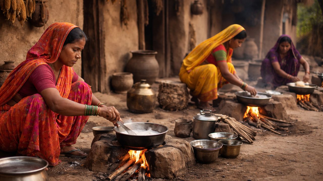 Ahilyanagar News: उज्ज्वला योजनेचा बोजवारा! गृहिणींवर पुन्हा चुलीवर स्वयंपाकाची वेळ