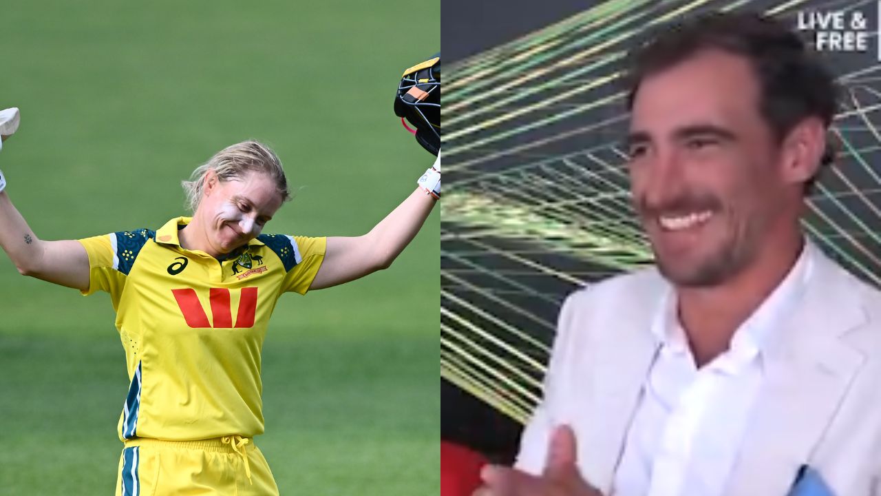 शतक झळकावून Alyssa Healy ने शेवटचा सामना बनवला खास! पती मिचेल स्टार्कची प्रतिक्रिया व्हायरल, पहा Video