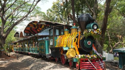 पाच वर्षांनी वनराणी पुन्हा धावली! बोरिवलीच्या संजय गांधी राष्ट्रीय उद्यानात मुलांसाठी आणि पर्यटकांसाठी आनंदाची सफर