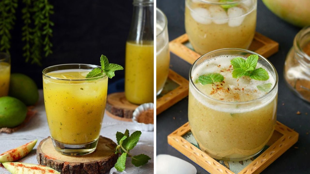 कडक उन्हाळ्यात शरीराला मिळेल गारवा! झटपट घरी बनवा आंबटगोड कैरीचे पन्ह, नोट करून घ्या रेसिपी