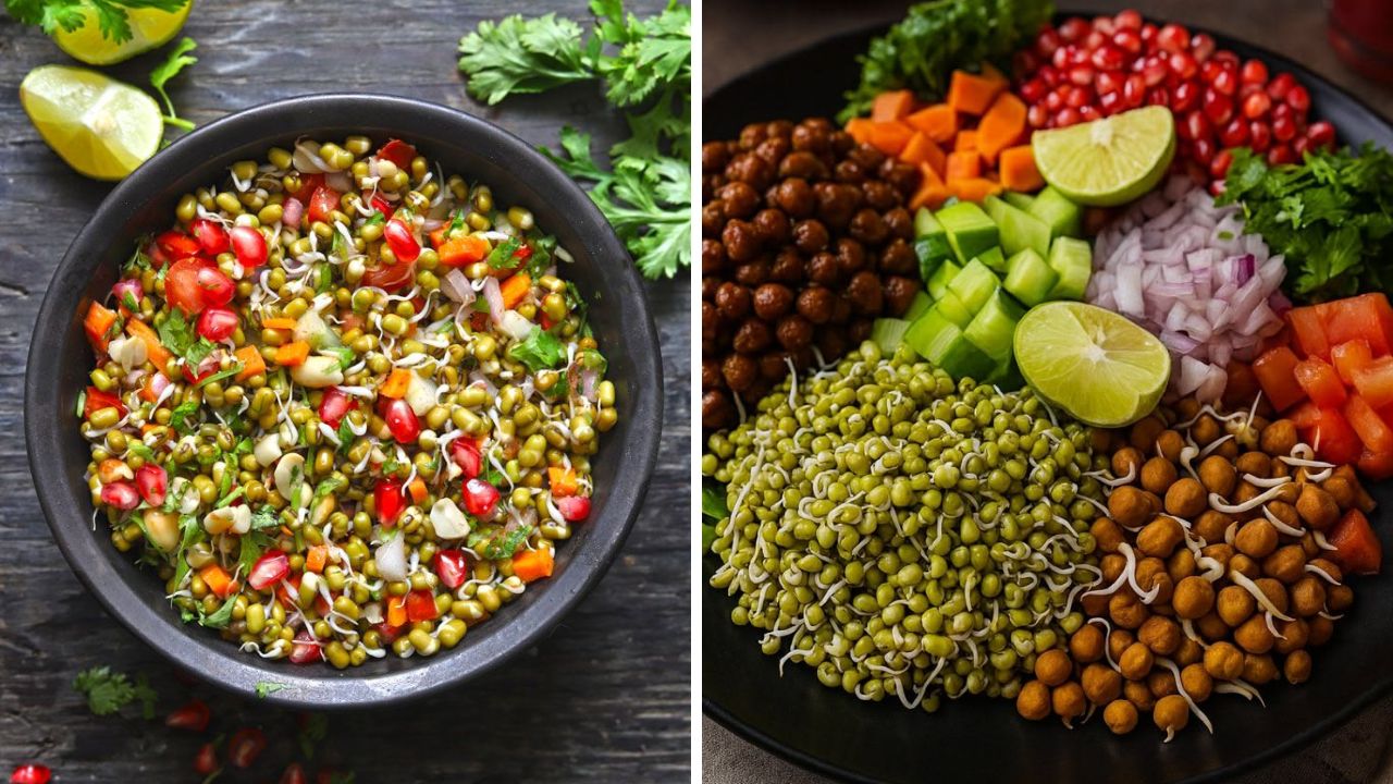 सकाळच्या नाश्त्यात किंवा दुपारच्या जेवणात तुम्ही अंकुरलेल्या कडधान्यांपासून चाट बनवू शकता. कडधान्यांपासून बनवलेले चाट केवळ चावीलाच नाहीतर शरीरासाठी सुद्धा पौष्टिक आहे.