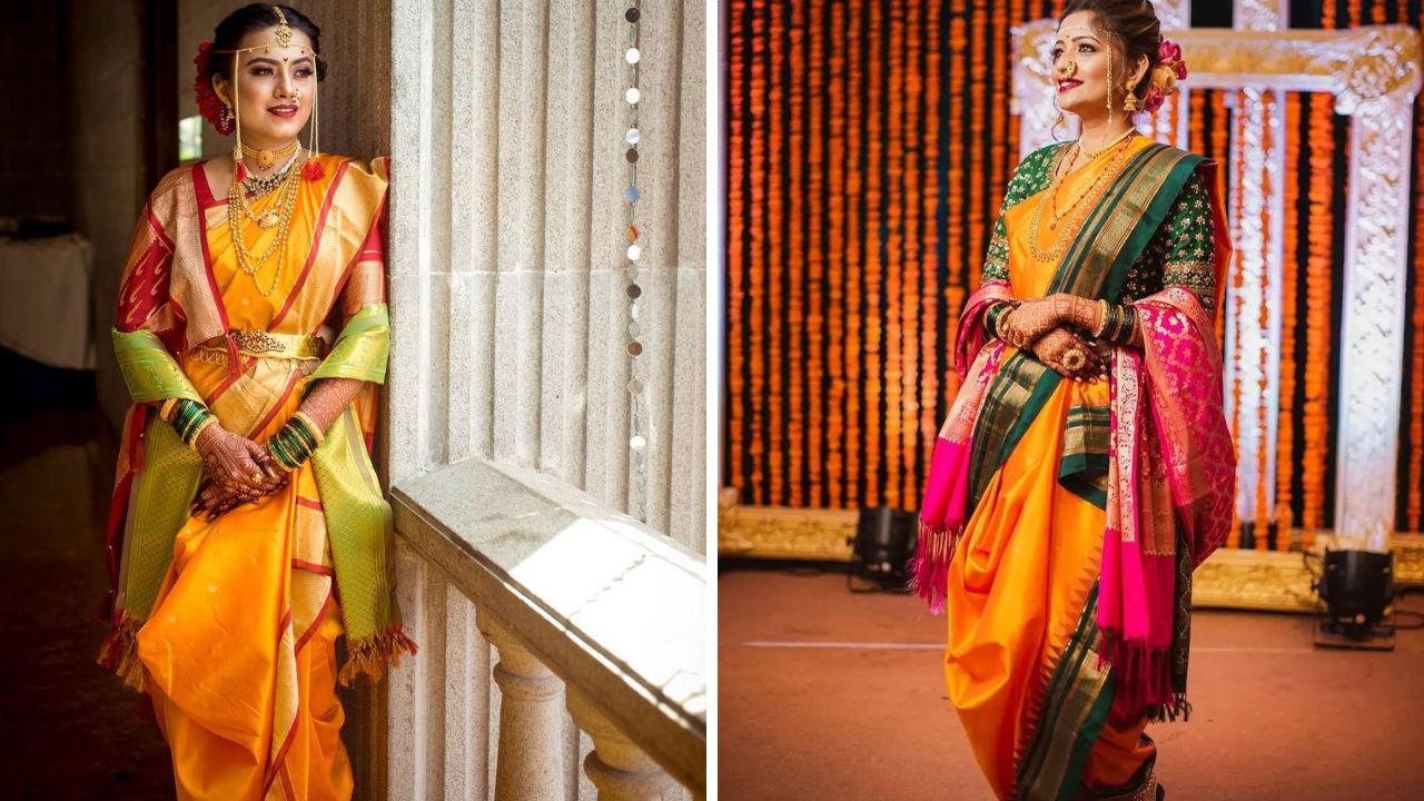 नऊवारी साडी काष्टा किंवा धोती स्टाईलमध्ये नेसली जाते. पूर्वीच्या काळी महिला घोडेस्वारी, युद्ध आणि हालचालींसाठी सोयीस्कर असा पेहराव हवा होतो. हा पेहराव स्त्री सामर्थ्य, वारसा आणि स्वाभिमानाचे प्रतीक मानला जातो. 