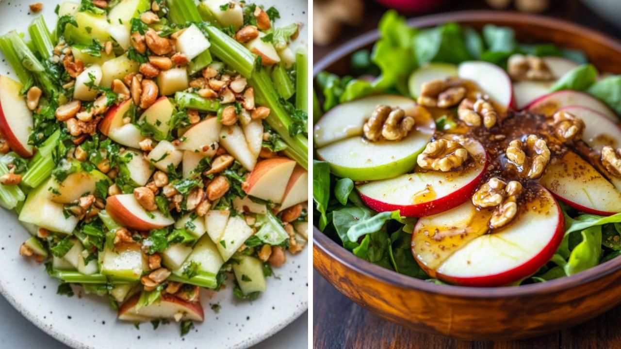 सफरचंद आणि शेंगदाण्यांपासून बनवलेला पौष्टिक सॅलड खाल्ल्यानंतर पोट दीर्घकाळ भरलेले राहील आणि लवकर भूक लागणार नाही. गॅसचा तुटवडा निर्माण झाल्यामुळे कमीत कमी साहित्यात तुम्ही सफरचंद शेंगदाणा सॅलड बनवू शकता.