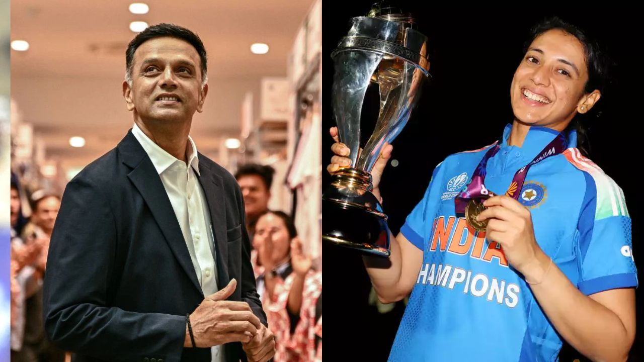 BCCI Naman awards : राहुल द्रविडपासून स्मृती मानधनापर्यंत, कोणाला मिळणार कोणता पुरस्कार? बीसीसीआयने केले जाहीर