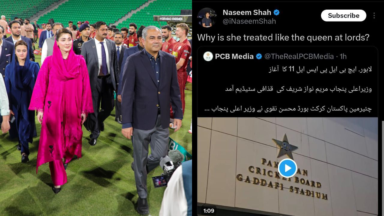मरियम नवाझ शरीफ लॉर्ड्सची राणी आहे का? पाकिस्तानी क्रिकेटपटूच्या पोस्टमुळे वाद; द्यावे लागले स्पष्टीकरण