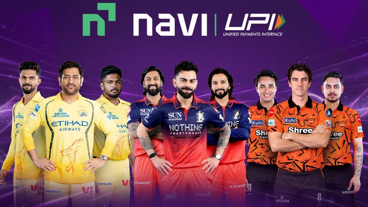 IPL 2026: Navi UPI आता RCB, CSK आणि SRH चा अधिकृत पेमेंट पार्टनर; क्रिकेटच्या मैदानात नवा ‘डिजिटल’ धमाका!