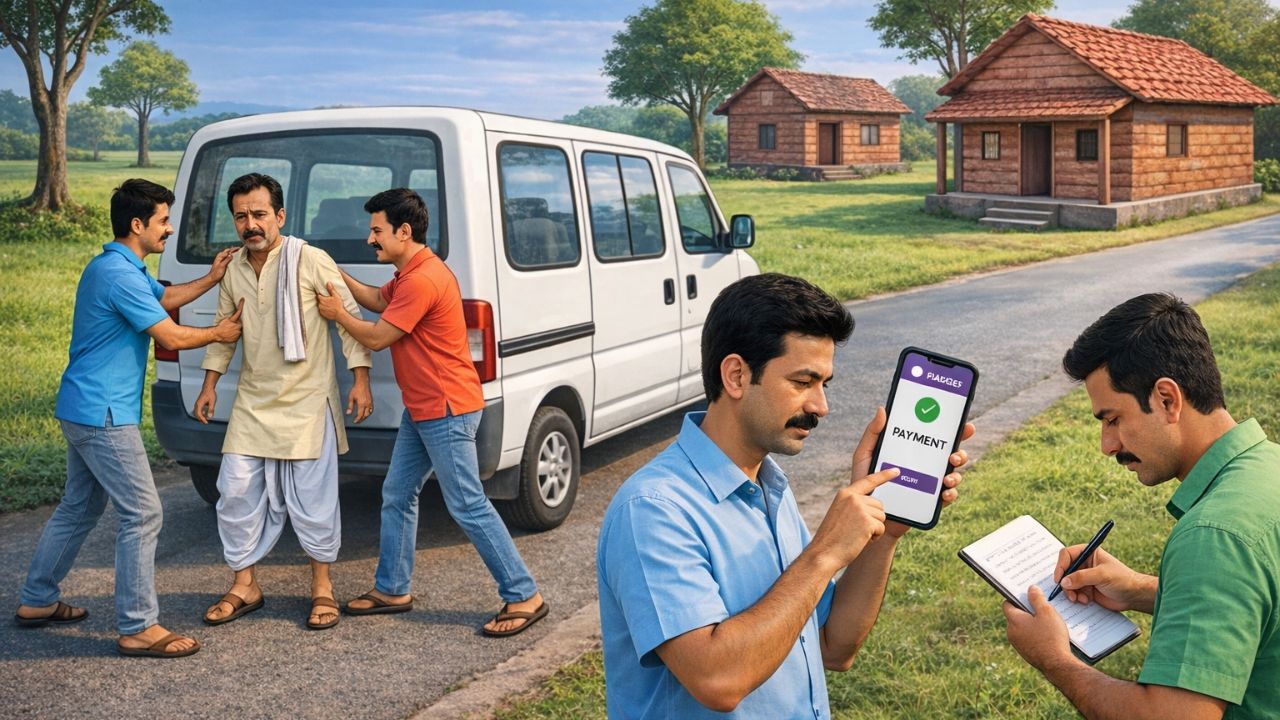 Crime News: ऊसतोडीच्या पैशांच्या वादातून शेतकऱ्याचे अपहरण; चाकूने वार करत 40 हजारांची खंडणी उकळली, अन्…