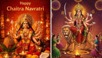 ठाणे शहरात चैत्र नवरात्रोत्सव धूमधडाक्यात! धर्मवीर आनंद दिघे प्रतिष्ठानचा उपक्रम; धार्मिक, सांस्कृतिक कार्यक्रमांची रेलचेल