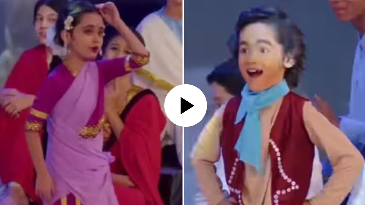 उडे जब जब जुल्फे तेरी…! उझबेकिस्तानच्या चिमुरड्यांचा बॉलीवूड गाण्यावर भन्नाट डान्स, VIDEO पाहून व्हाल घायाळ