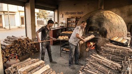 Ahilyanagar News: गॅसअभावी सरपणाच्या मागणीत वाढ! बेकरी व्यावसायिक अडचणीत
