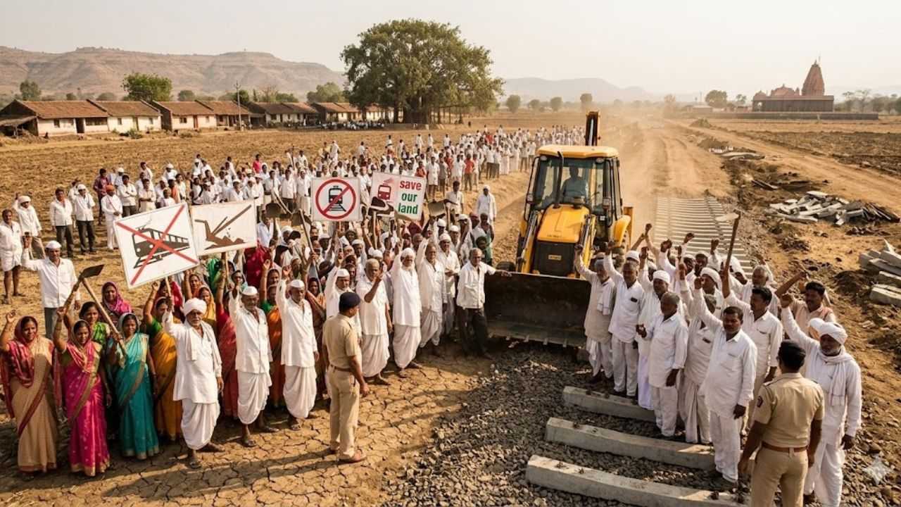 Ahilyanagar News: ‘या’ कारणामुळे राहुरी-शनिशिंगणापूर रेल्वेमार्गाला शेतकऱ्यांचा कडाडून विरोध