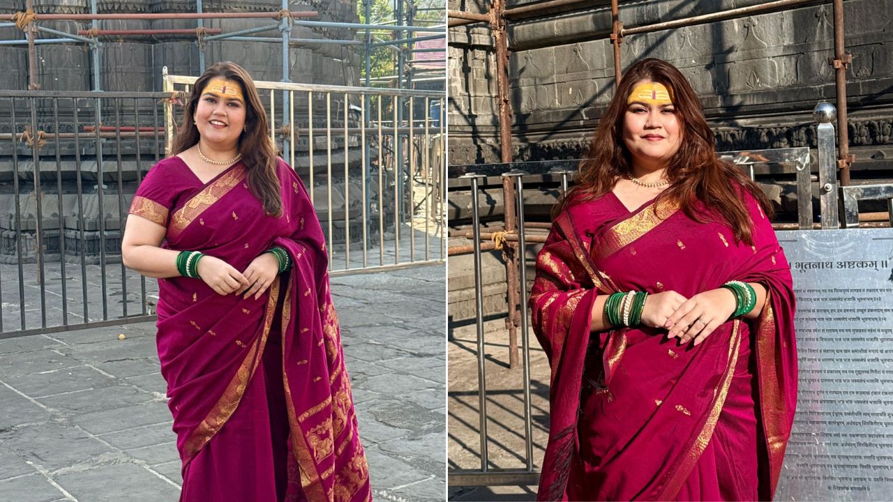 त्र्यंबकेश्वरात घेतला आशीर्वाद; अक्षया नाईकची नव्या मालिकेसह टेलिव्हिजनवर दमदार पुनरागमन!