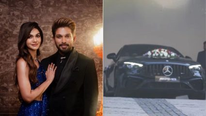 अल्लू अर्जुनने लग्नाच्या वाढदिवसानिमित्त पत्नी स्नेहाला गिफ्ट केली आलिशान कार; Viral Video ने वेधले लक्ष