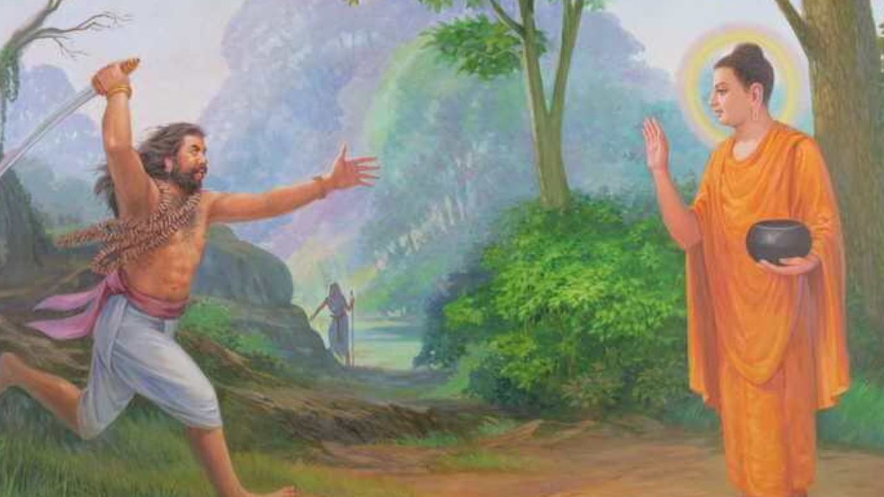 Gautam Buddha : लोकांची हत्या करणारा गुंड बनला बुद्धांचा शिष्य, अंगुलीमाल बुद्धांना कसा शरण गेला ?