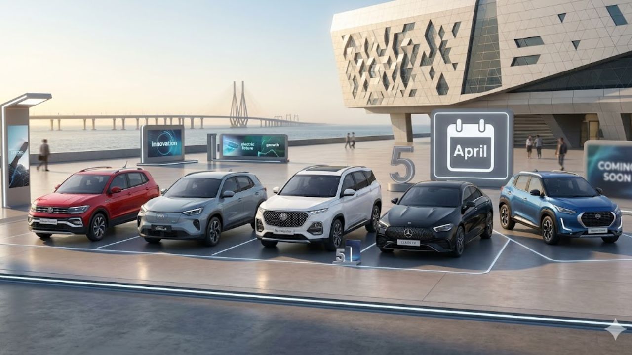 April 2026 मध्ये ‘या’ 5 नवीन कार मार्केट गाजवण्याचा तयारीत! जाणून घ्या एकापेक्षा एक दमदार मॉडेल्स