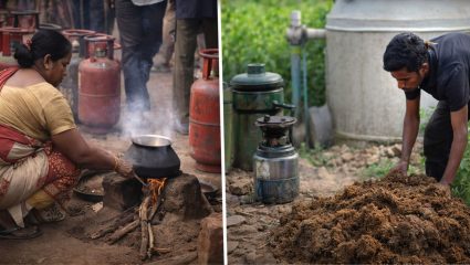Chandrapur News: चंद्रपुरात गॅस सिलिंडर टंचाई तीव्र! युद्धामुळे नागरिकांचा बायोगॅस-केरोसिनकडे कल, चुली पुन्हा पेटल्या
