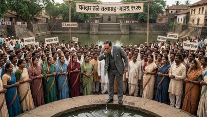 DR. B.R. Ambedkar : चवदार तळ्याच्या सत्याग्रहाच्या वेळी अंगावर काटा आणणारे बाबासाहेबांचे ‘ते’ शब्द